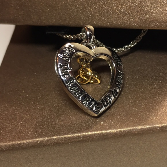 NWT Limoges- Irish Blessing & Celtic knot Necklace - Picture 4 of 6